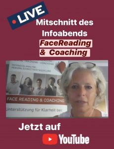 Mehr über den Artikel erfahren ONLINE – SEMINAR Face Reading & Coaching