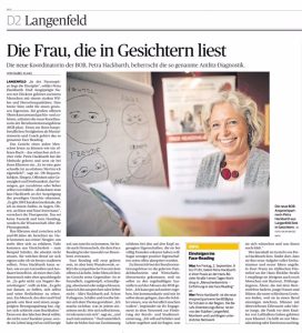 Mehr über den Artikel erfahren Artikel rp: Die Frau die in Gesichtern liest