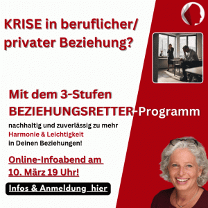 Mehr über den Artikel erfahren Online-INFOABEND:“Das Beziehungsretter-ProgrammStare Beziehungen für Paare und Singles“